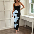 Y2K Sexy Printed Strappy Hip Dress