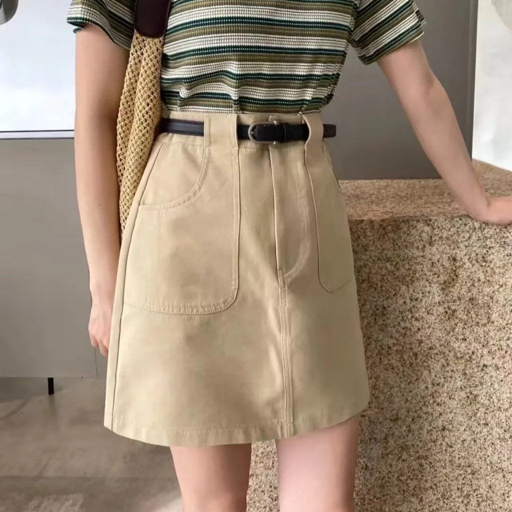 High waisted skirt