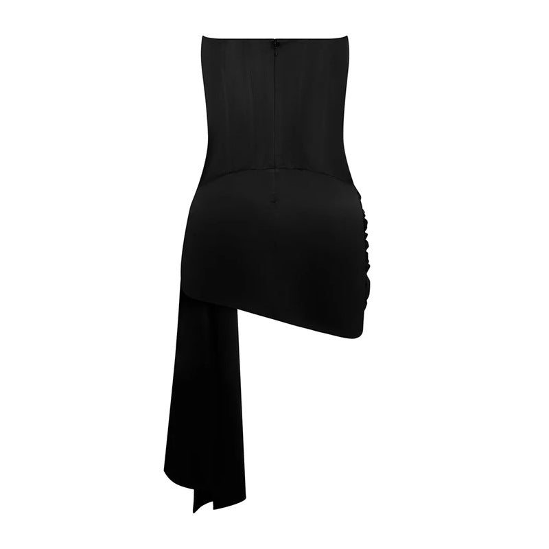 Elegant and Unique Spicy Girl Strapless Backless Slimming Style Formal Dress for Women