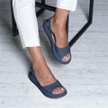 Summer Women Sandals Fish Mouth Elegant Ladies Shoes Slip-On Solid Female Single Shoes Casual Soft Office Flats