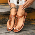 New flat toe women's beach shoes