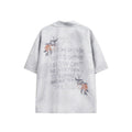 Fruit print design for men's and women's loose short sleeved shirts