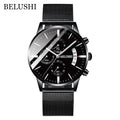 Men's Watch Luxury Brand BELUSHI High-end Man Business Casual Watches Men's Waterproof Sports Quartz Wristwatch relogio masculino