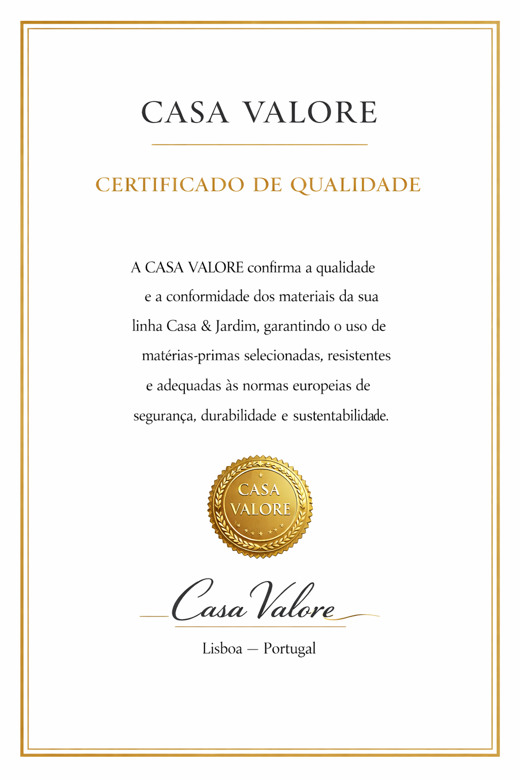 CASA VALORE