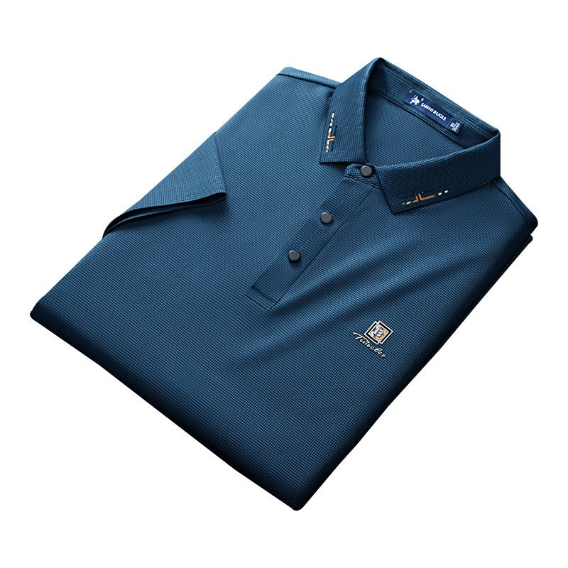 Men's Father's Day Short-Sleeved Polo Top
